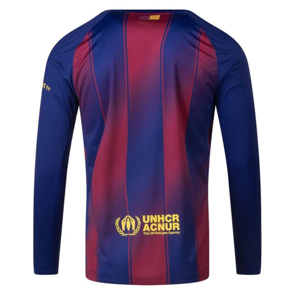 Barcelona Player Jersey Home 2025/26 - Long Sleeve