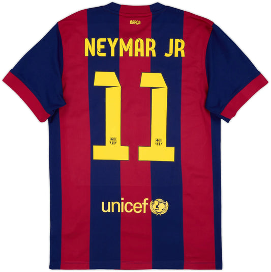 NEYMAR #11 Barcelona Retro Jersey Home 2014/15