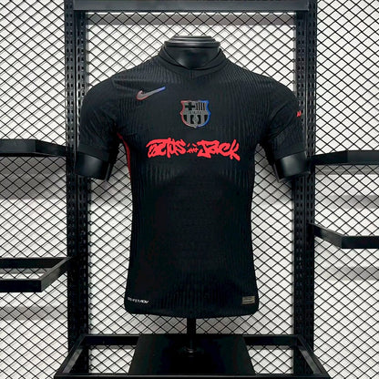 Barcelona Player Jersey Away X Travis Scott