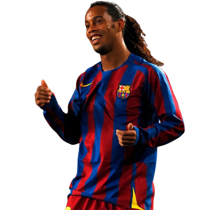 RONALDINHO #10 Barcelona 2005/06 Reissue Jersey