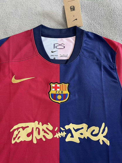 Barcelona Home Jersey X Travis Scott